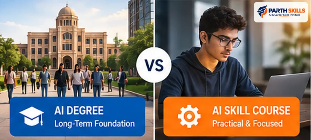ai degre vs skill course
