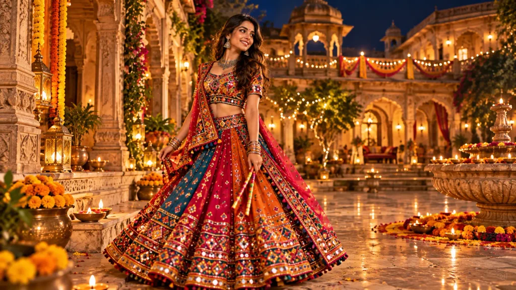 royal heritage navratri portrait prompt